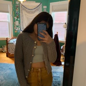 forever 21 wool vintage style cardigan